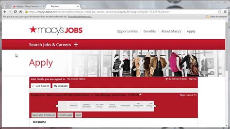 macy hiring application online|apply at macy's online application.